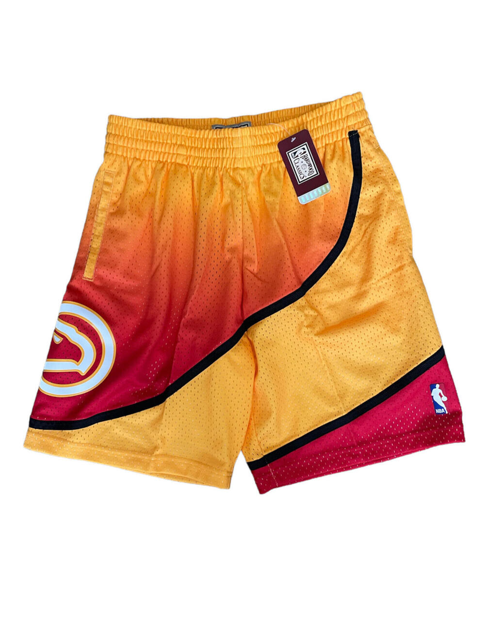 Atlanta Hawks 1986-87 Mitchell & Ness Authentic Swingman Shorts Size Medium NEW